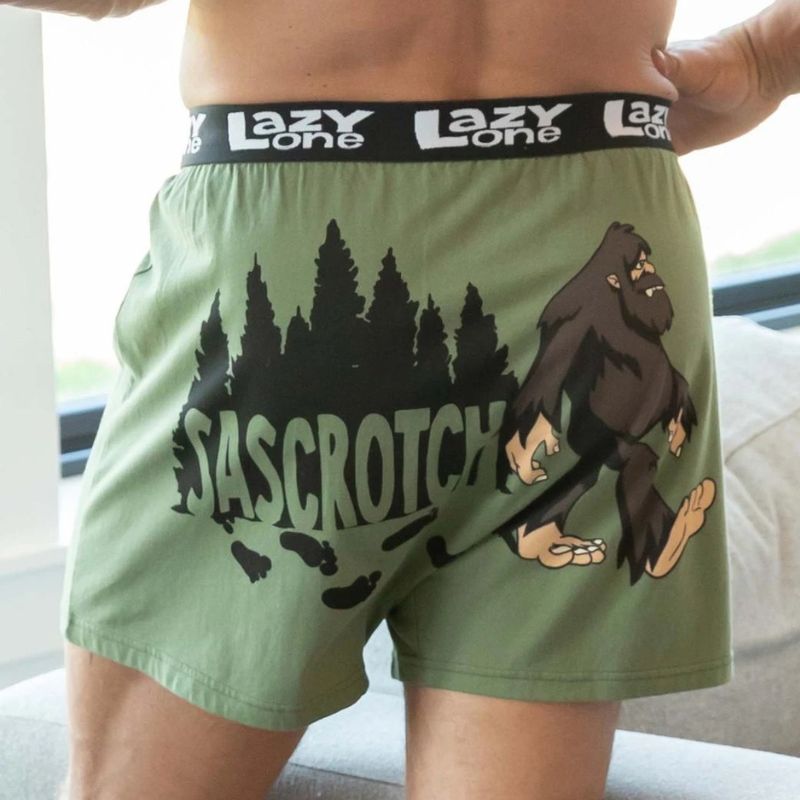Sascrotch Men's Bigfoot Boxer